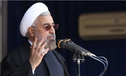  روحانی در ناوشکن جماران: هیچ ابرقدرتی نمی‌تواند خدشه‌ای بر اقتدار و استقلال ما ایجاد کند