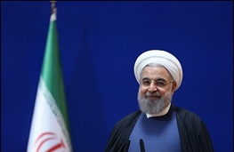 روحانی: به ظریف گفتم حرف آقا روی زمین نماند  تقدیر از رهبری، روسای قوا، هاشمی، خاتمی و احمدی‎نژاد 