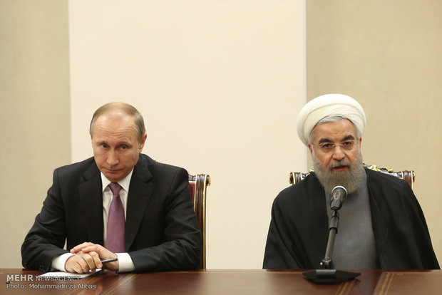 روحانی در نشست خبری با پوتین: ایران و روسیه مبارزه با تروریسم را در مقام عمل نشان دادند