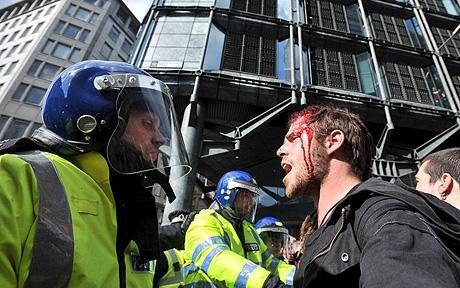 خشونت انگلیسی نشانه آزادی و دموکراسی است؟!